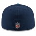 Men's Tennessee Titans New Era Navy 2017 Sideline Official 59FIFTY Fitted Hat 2744871